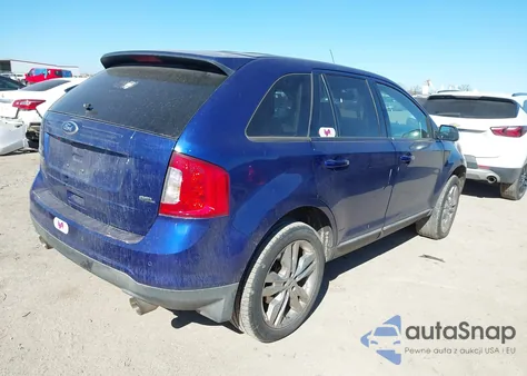 2013 Ford Edge Sel из США, поврежденный, VIN 2FMDK3JC1DBA36365